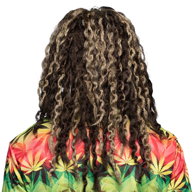 Parrucca marrone Rasta