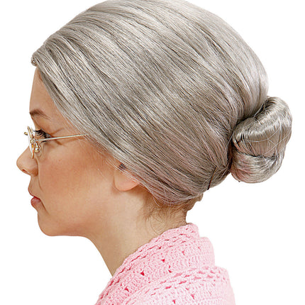 Parrucca grigia nonna bambino