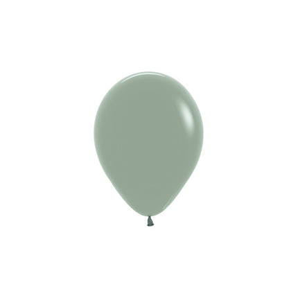 Palloncini Pastello Crepuscolo Verde Alloro 12cm 50pz