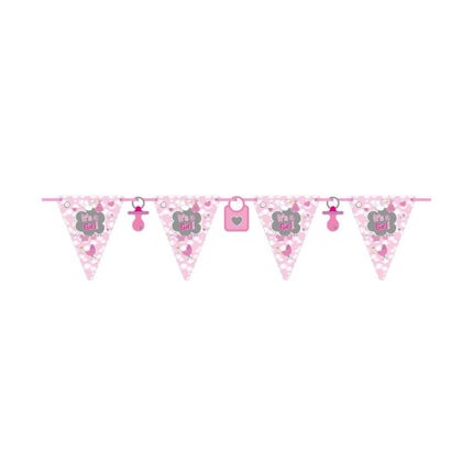 Ghirlanda nascita Girl It's A Girl 6m
