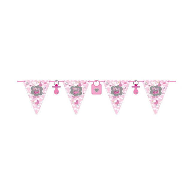 Ghirlanda nascita Girl It's A Girl 6m