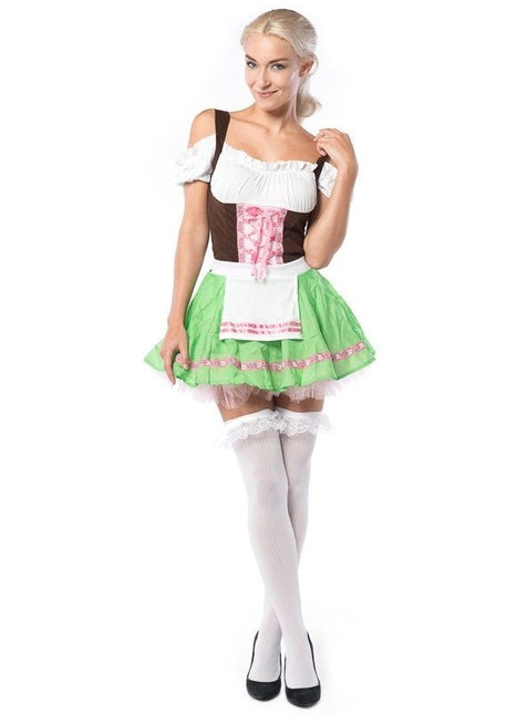 Abito Dirndl Oktoberfest Verde chiaro