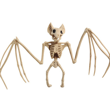 Scheletro pipistrello di Halloween 30x16cm