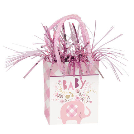Peso del palloncino Baby Elephant Rosa 14gr