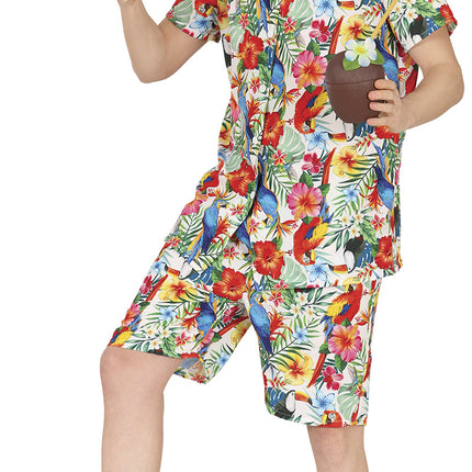 Costume Hawaii Uomo 2 pezzi