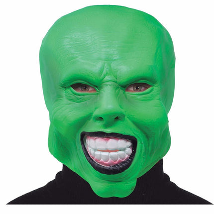 Maschera verde aliena