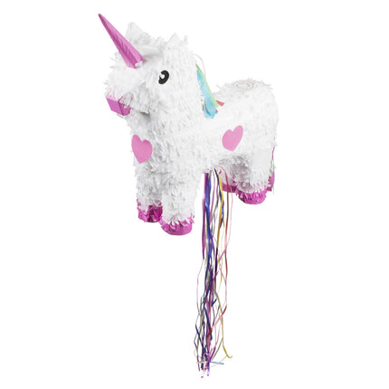 Tira la pignatta Unicorno Bianco 47 cm