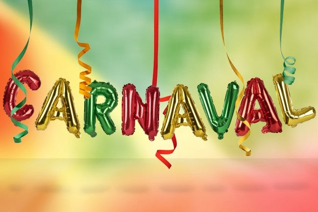 Palloncini in foil di Carnevale