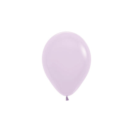 Palloncini Pastello Opachi Lilla 12cm 50pz
