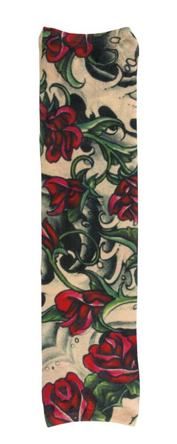 Tatuaggio manica di rose