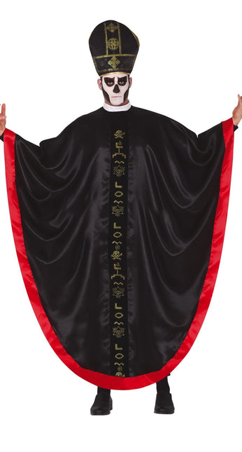 Costume Satana Halloween Uomo Nero