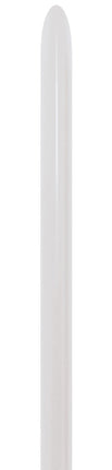 Palloncini da modellare Bianco Perla 2,5 cm 152 cm 50pz