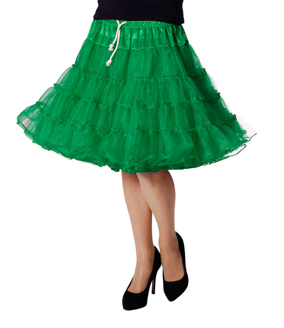 Sottoveste verde Luxe
