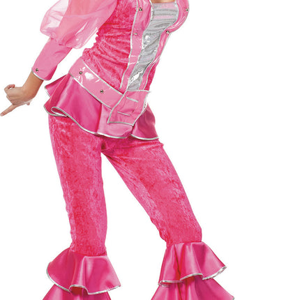 Tuta da discoteca Rosa Donna