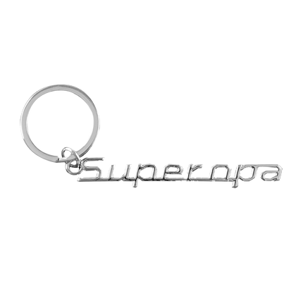 Portachiavi d'argento Super Grandpa