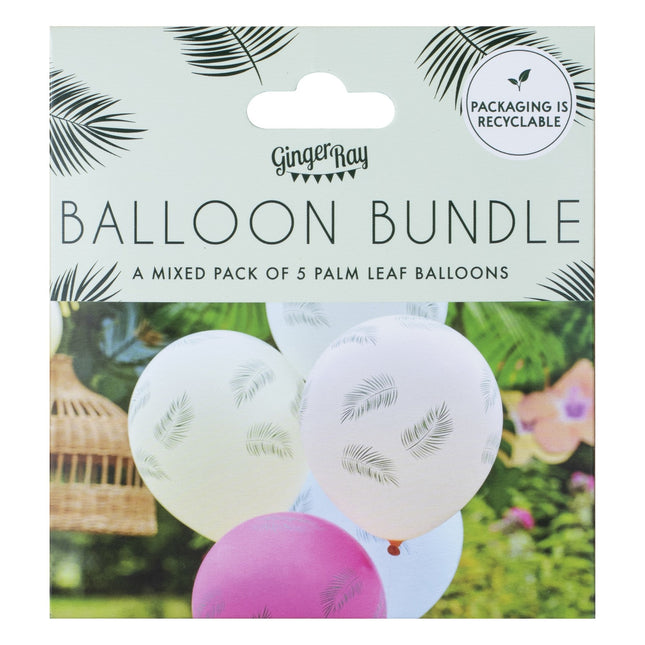 Palloncini Foglie 30cm 25pz