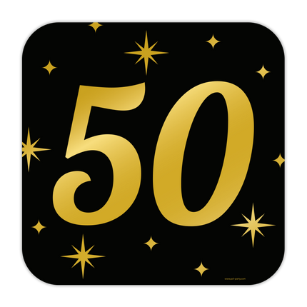 Cartello per porta 50 anni 50cm