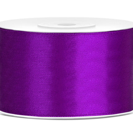 Nastro di raso viola 38mm 25m