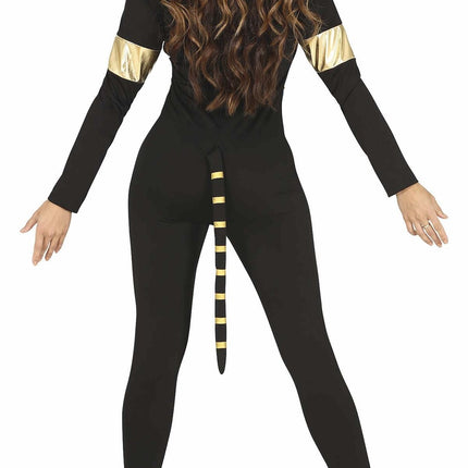 Costume da gatto da donna Egitto M