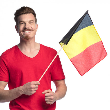 Bandiera del Belgio che sventola 45 cm