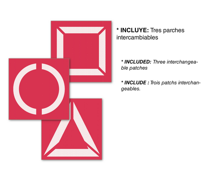 Costume da gioco da calamaro per ragazzi rosso