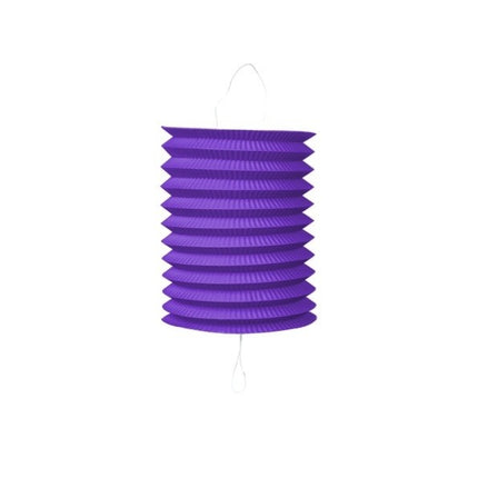 Lampione viola 16 cm