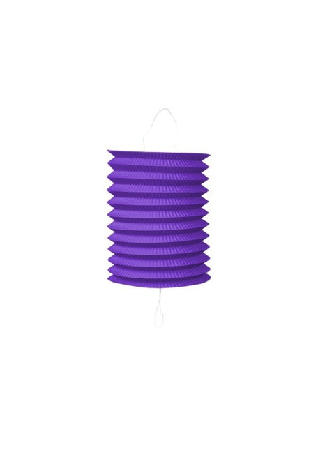 Lampione viola 16 cm
