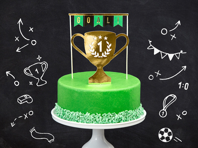 Cake topper Goal 20cm 2pz