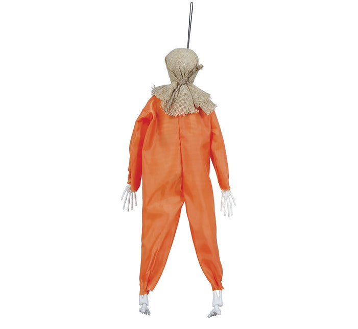 Decorazione appesa di Halloween Scheletro Spaventapasseri 40 cm