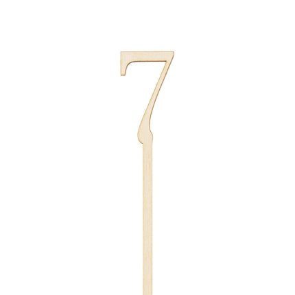 Numeri da tavolo in legno 25cm 10pz