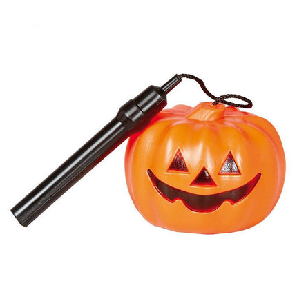 Lanterna zucca di Halloween con luce 10 cm