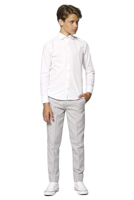 Camicia bianca ragazzo adolescente <tc>OppoSuits</tc>
