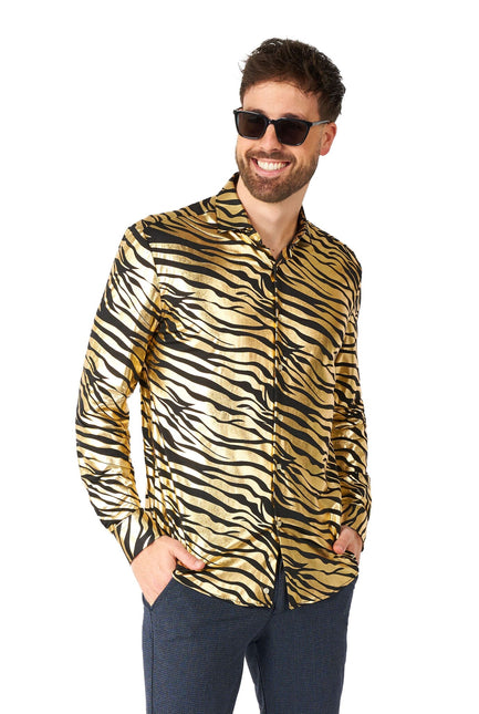 Camicia Tiger Gold Uomo <tc>OppoSuits</tc>