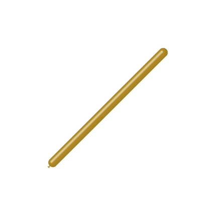 Palloncini dorati da modellare 5cm 150cm 50pz