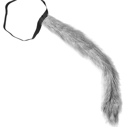 Peluche coda grigia