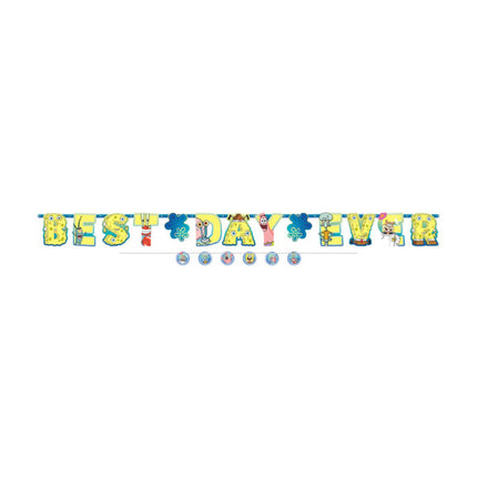 Ghirlanda di lettere di Spongebob Best Day Ever 3,2m