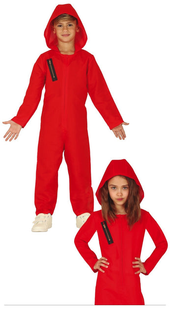 Tuta La Casa de Papel Rosso