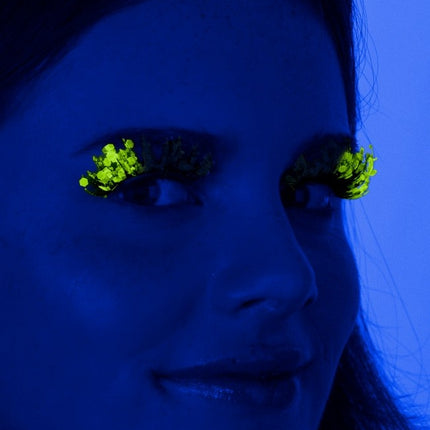 PXP Ciglia finte Glitter UV Verde Barranquilla