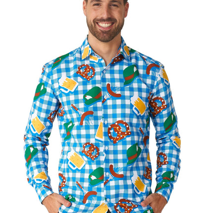 Camicia Oktoberfest Uomo <tc>Suitmeister</tc>