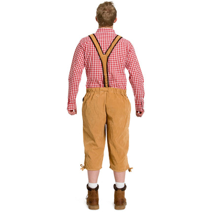 Lederhosen marrone