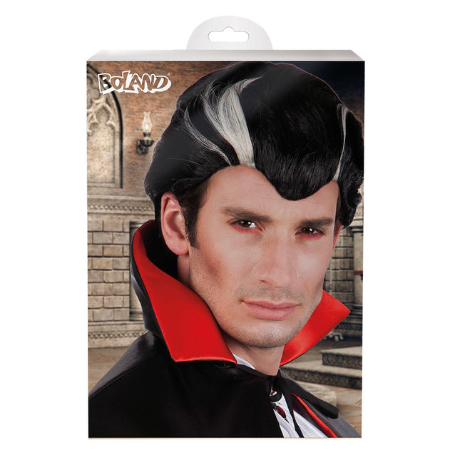Parrucca di Halloween nera
