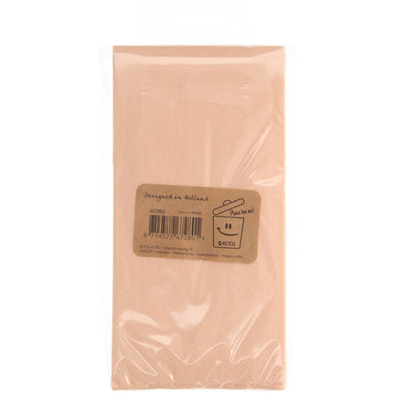 Tovaglioli 80 Anni Oro Rosa 33cm 10pz