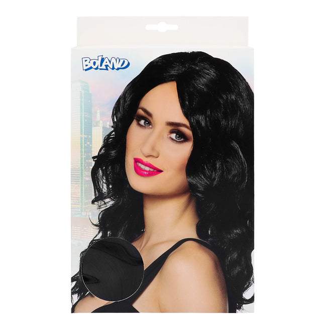 Parrucca nera Celebrity