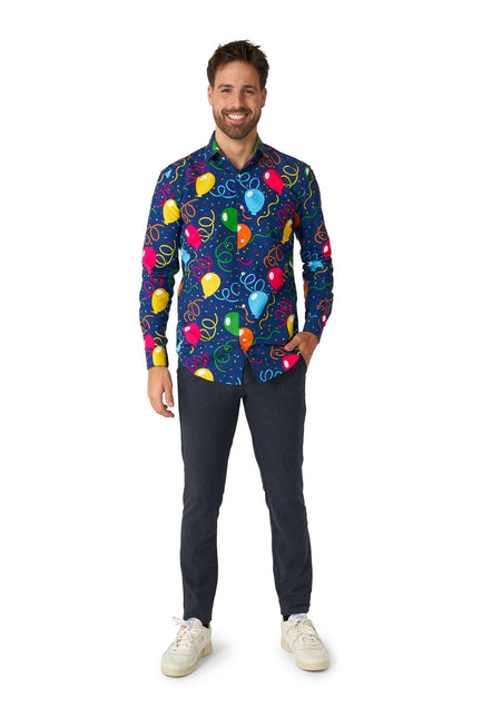 Camicia Party Balloons Uomo <tc>Suitmeister</tc>