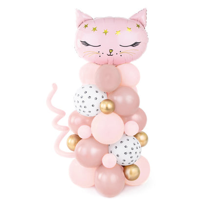 Pilastro a palloncino Cat Pink 1,4m