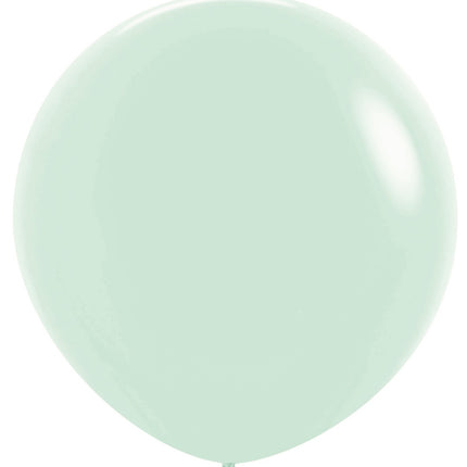 Palloncini Verde Pastello Opaco 91cm 10pz