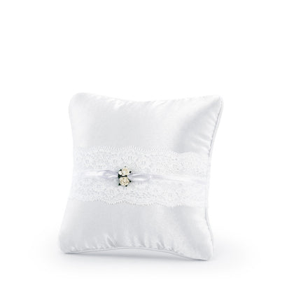 Cuscino ad anello in pizzo 16 cm