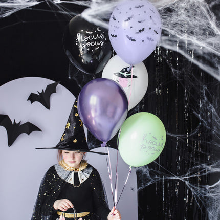 Palloncini di Halloween Hocus Pocus 30 cm 6 pezzi
