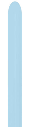 Palloncini da modellare con beccuccio Blu opaco pastello 5cm 152cm 50pz
