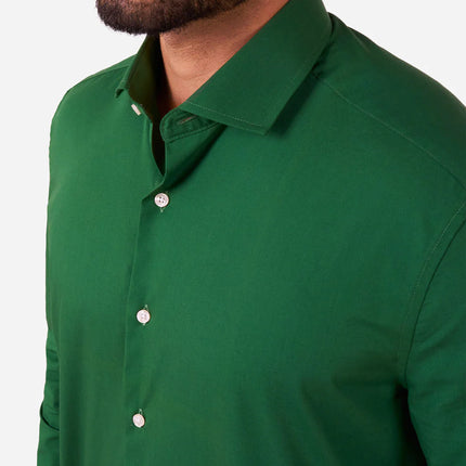 Camicia verde scuro uomo <tc>OppoSuits</tc>